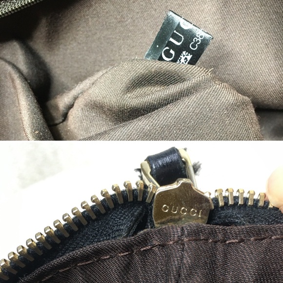 Authentic Gucci brown monogram canvas tote bag - Picture 11 of 16